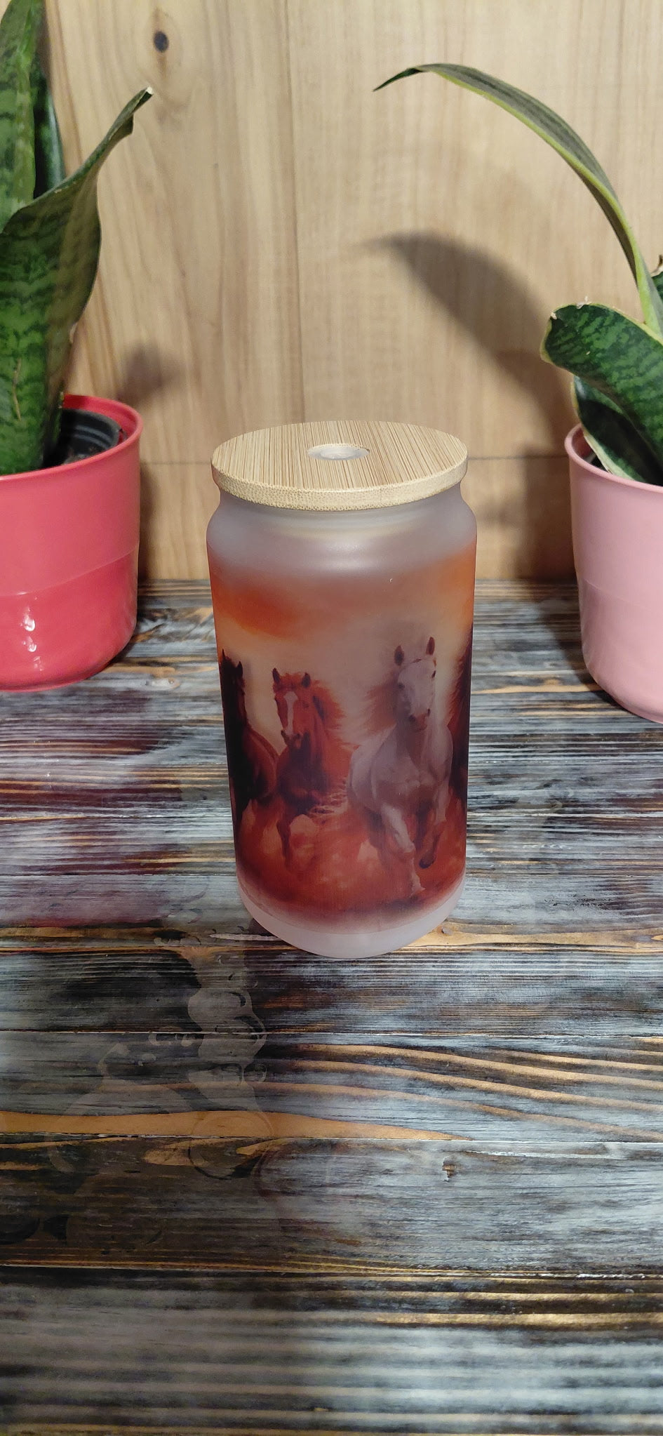 16oz Horse Cup