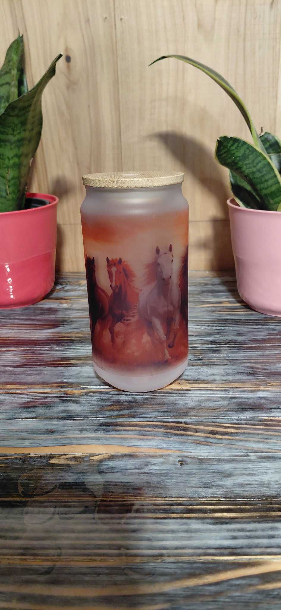 16oz Horse Cup