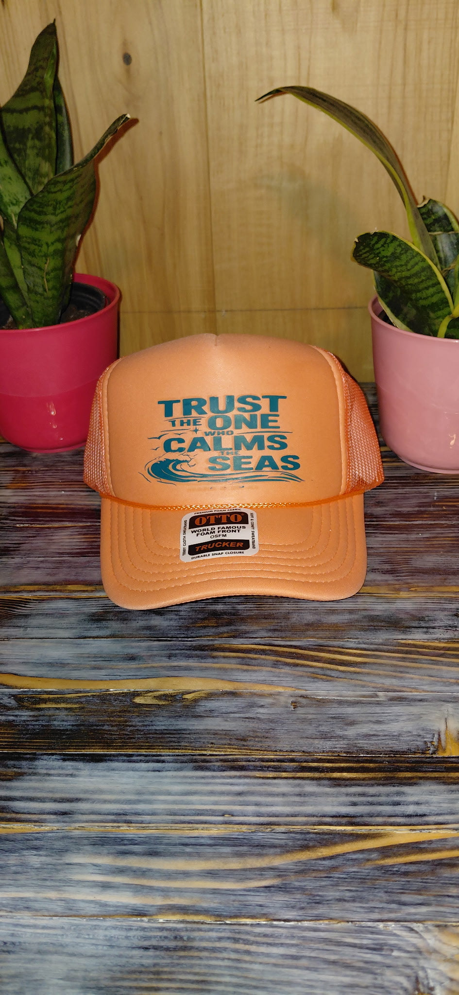 Salmon Trucker Hat
