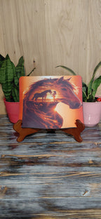 Sunset Horse Mousepad