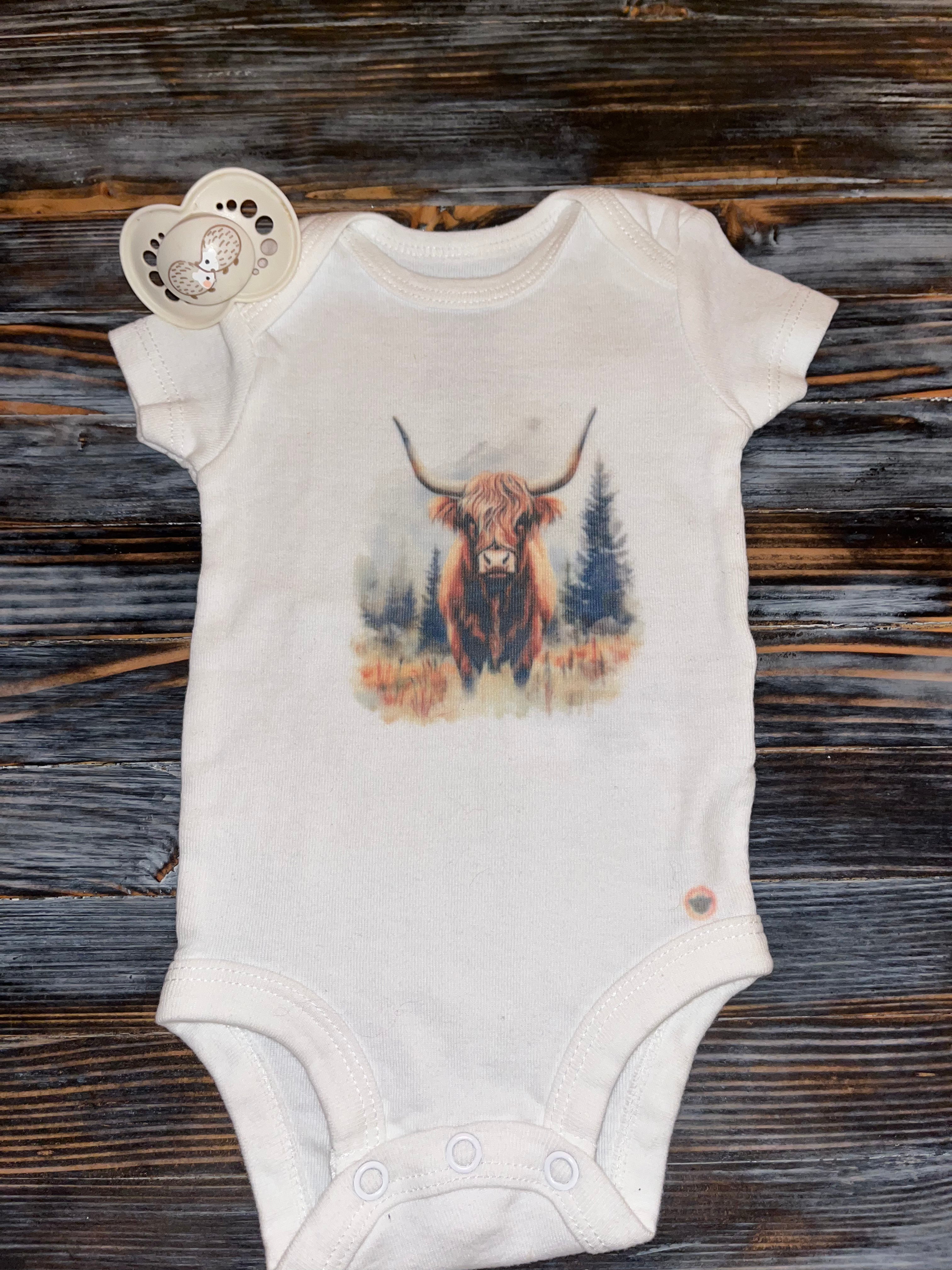 Longhorn Onesie