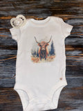 Longhorn Onesie