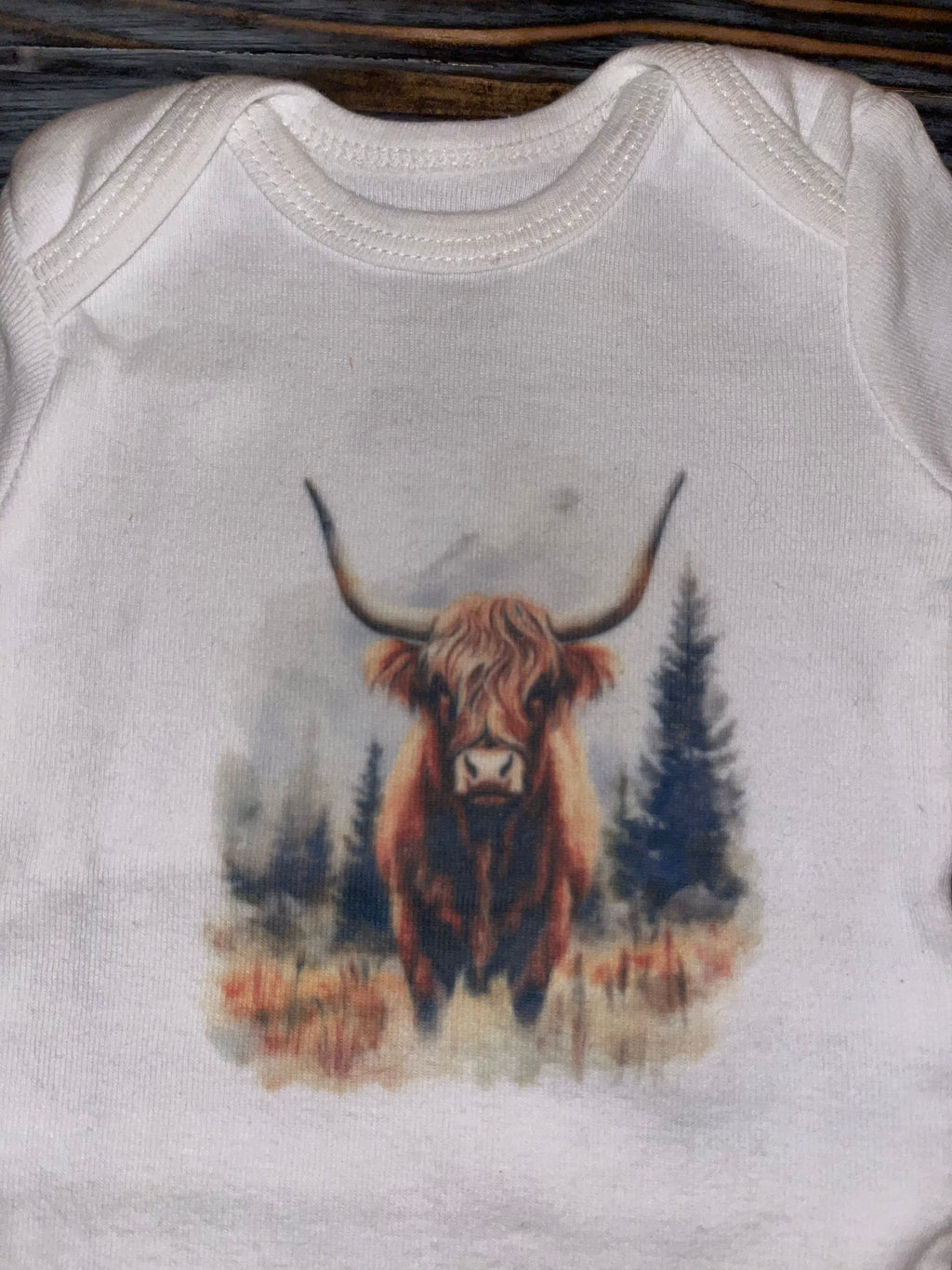 Longhorn Onesie