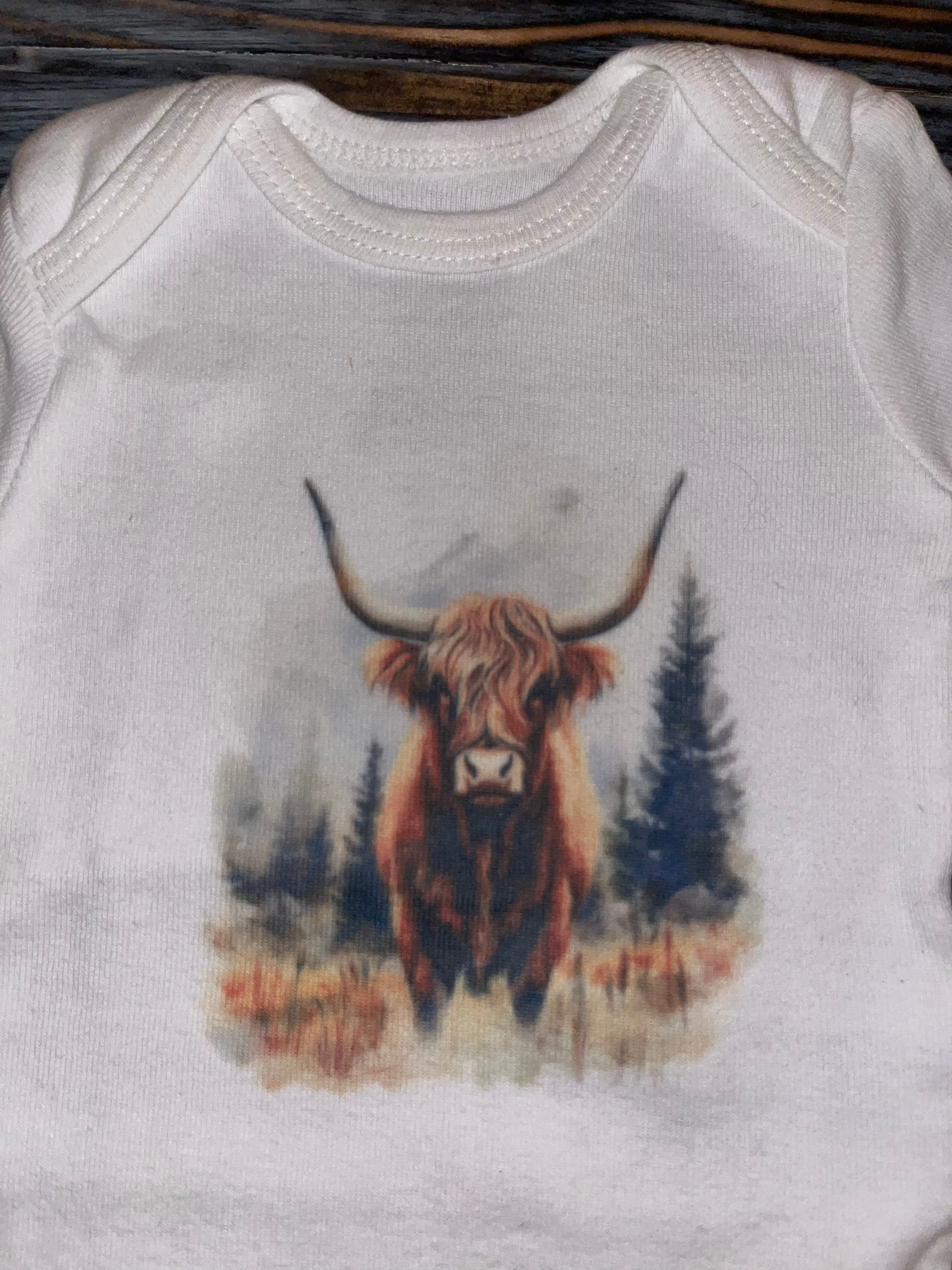 Longhorn Onesie